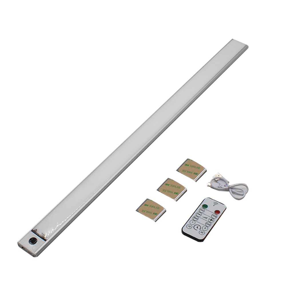Dimmable 30cm Usb Rechargeable Hand Wave/infrared Sensor Led Under Cabinet Light For Closet - 副本