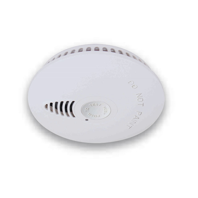 Smoke Alarm Detector,10-Year Battery Life(Battery Included), EN14604 Listed, CE Certified, Independent Wireless Fire Alarm Detector with Test Button(PS-RM110)
