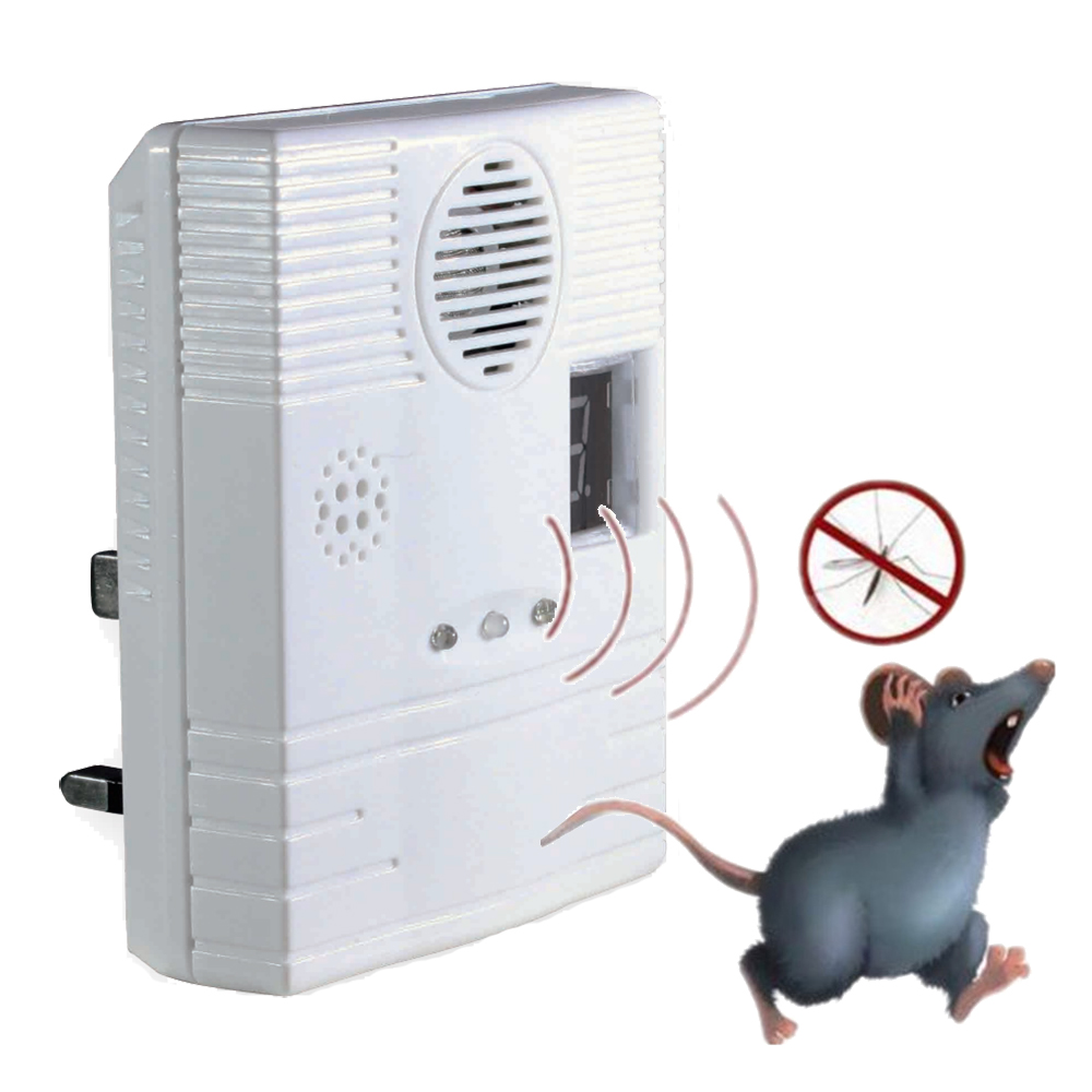 Multi function Gas alarm with ultrasonic rat repellent and mosquito repellent device with USA plug or UK plug(PS-GD708) 