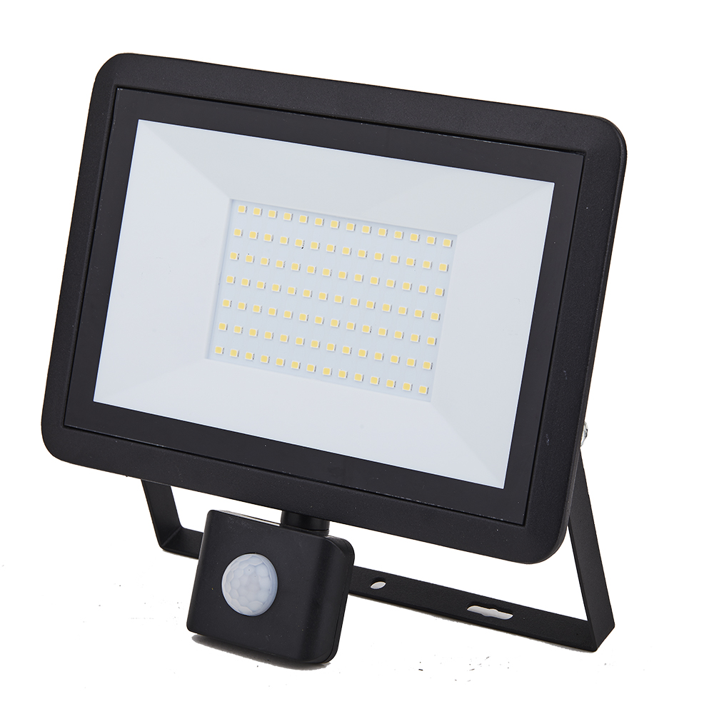 10W 20W 30W 50W 100W LED Floodlight with PIR Motion Sensor(PS-FL-LED082SS-100W) 