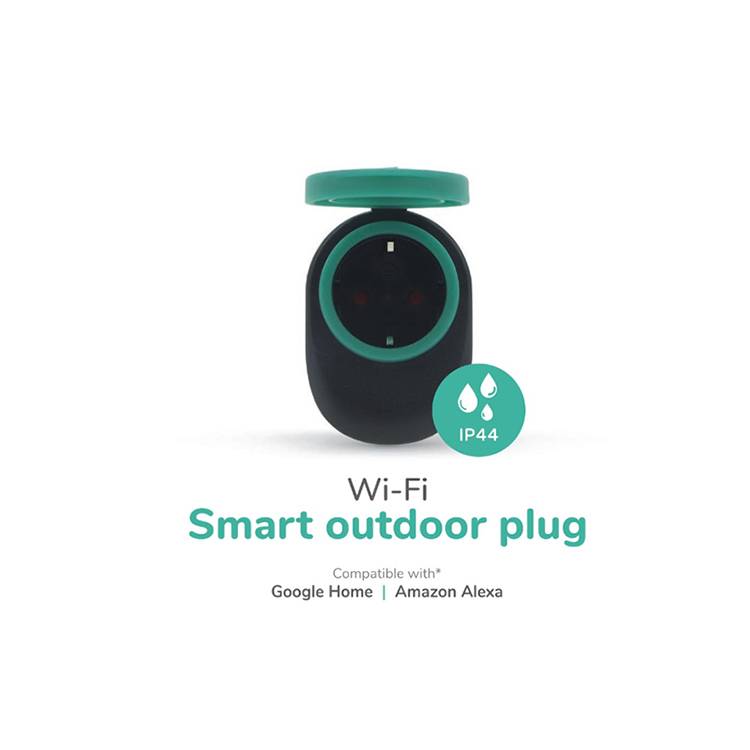Outdoor Wifi Smart Socket with Plug EU Standard