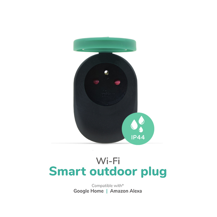 Outdoor Wifi Smart Socket with Plug France Standard