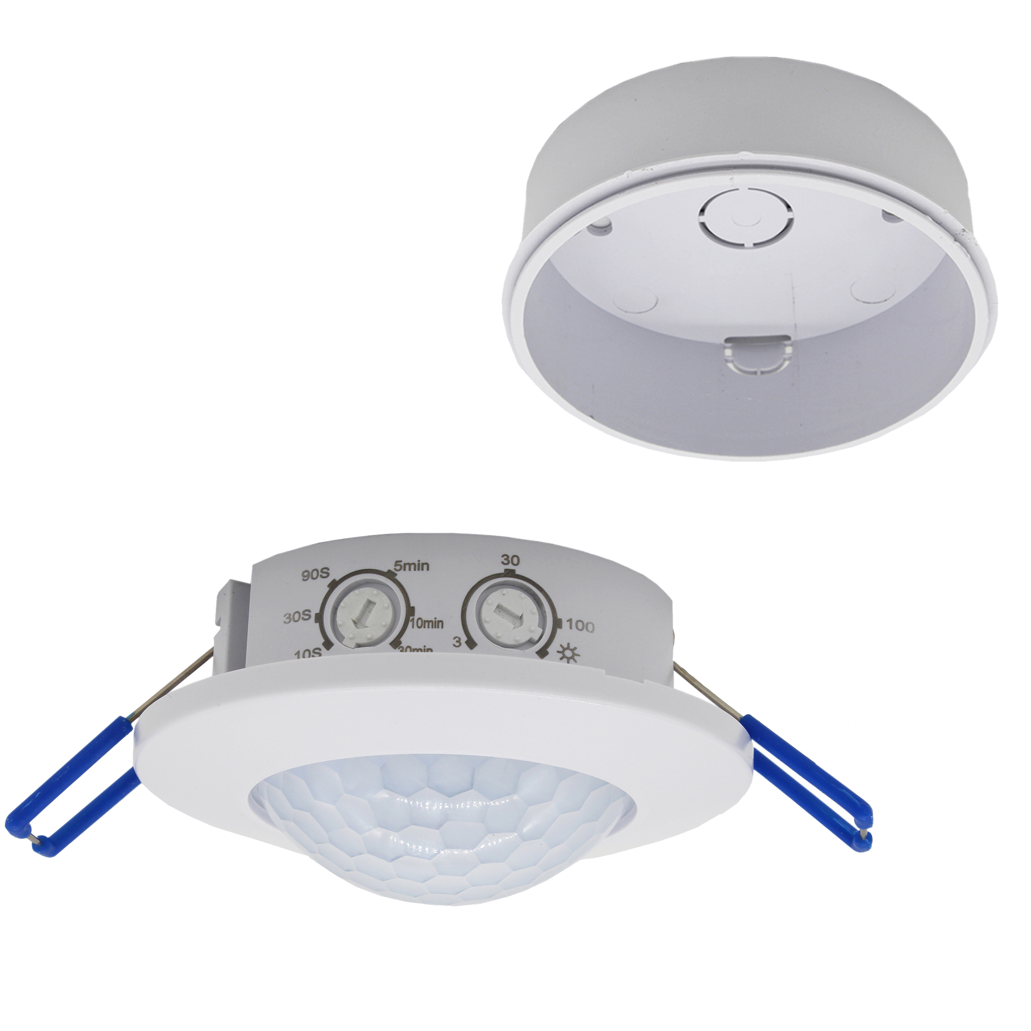 Surface Mounted and Recessed Mounted 2 in 1 PIR Motion Sensor (PS-SS94C)